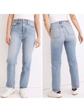 Madewell‎ The Curvy Perfect Vintage Jeans Straight Leg Size 27 Tall